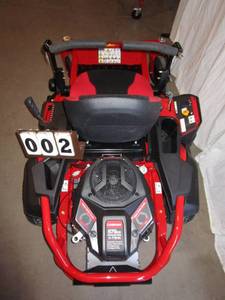 lot 2 image: Troy-Bilt 42 Mustang Zero Turn Riding Mower