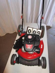 lot 9 image: Troy-Bilt 21 2-N-1 Push Mower