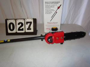 lot 27 image: Trimmer Plus 8 Bar Pole