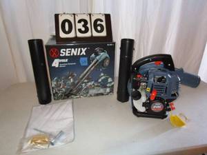 lot 36 image: Senix 4 Cycle Gas Blower