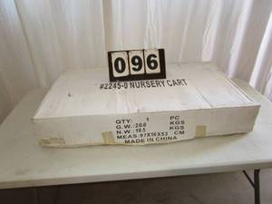 lot 96 image: Nursery Cart