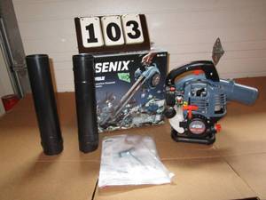 lot 103 image: Senix Gas Powered Blower