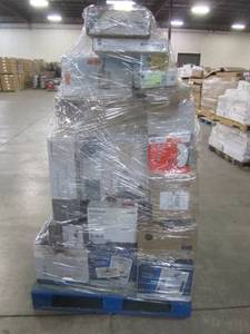 lot 41 image: WHOLESALE MIXED PALLET OF MISCELLANEOUS LIGHTING, AND CEILING FANS
