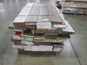 lot 44 image: WHOLESALE MIXED PALLET OF MISCELLANEOUS FLOORING