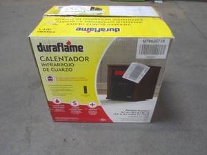lot 217 image: Duraflame 1500-Watt Infrared Quartz Cabinet Electric Space Heater 9HM1000-C240 (SM)