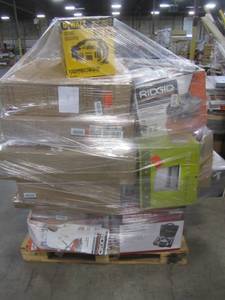 lot 24 image: WHOLESALE MIXED PALLET OF SHOP EQUIPMENT AND HOUSEWARES
