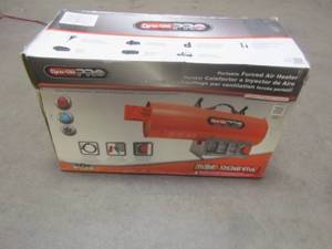 lot 60 image: Dyna-Glo Pro 125K BTU Forced Air LP Gas Portable Heater LPFA125H