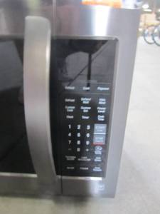 lot 67 image: LG Electronics 2.0 cu. ft. Over the Range Microwave in Black Stainless Steel with Sensor Cook LMV2031BD