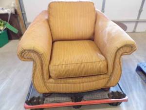 Gold Tone Chair