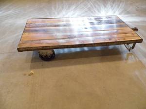 Antique Cart Coffee Table