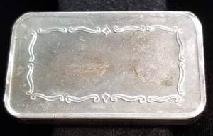 5 TROY OZ. .999 FINE SILVER BAR COVERED WAGON BY GSM