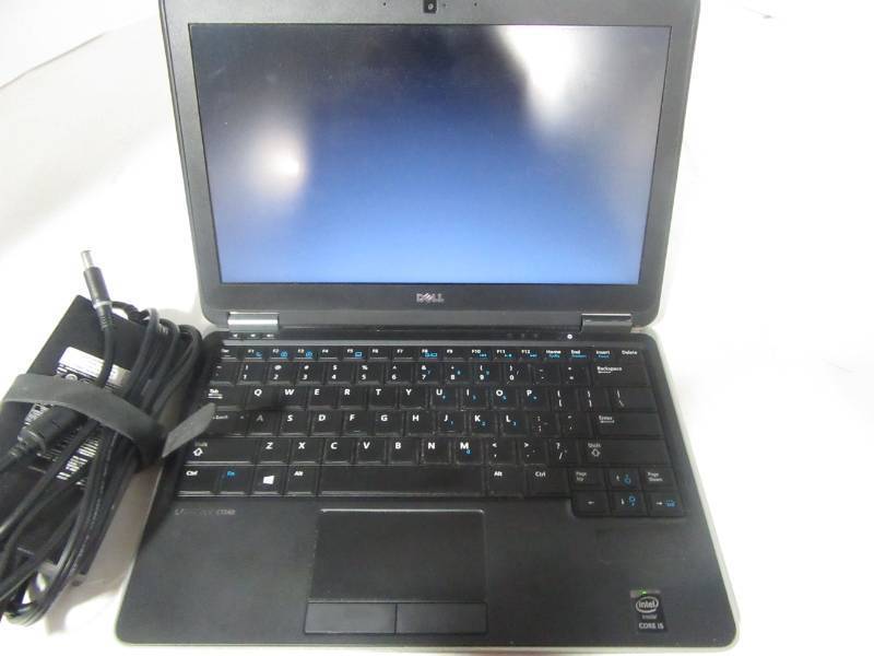 Dell Latitude E7240&nbspIntel Core i5-4310U  2.00GHz&nbsp8GB RAM 256GB HDD Dents on top and side of unit.