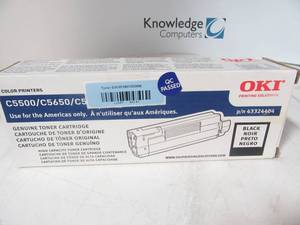 New OKI Printer Cartridge BLK