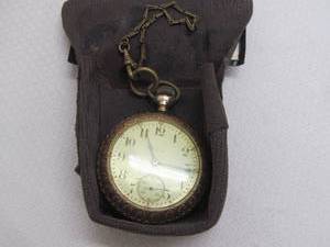 lot 2 image: vintage Elgin pocket watch