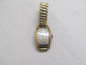 lot 4 image: vintage Bulova ladies watch