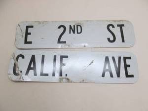 lot 73 image: signs