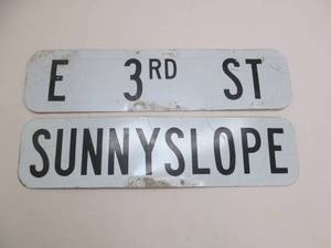 lot 74 image: signs
