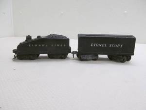 lot 102 image: vintage train cars