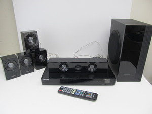 lot 57 image: Complete Working SAMSUNG Surround Sound Stereo speaker System