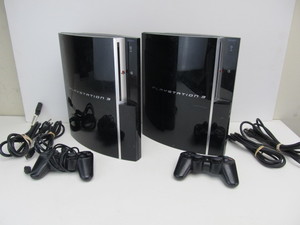lot 58 image: 2 Working PLAYSTATION 3 Video Games Systems