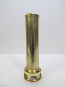 lot 90 image: Solid Brass Kaleidoscope 