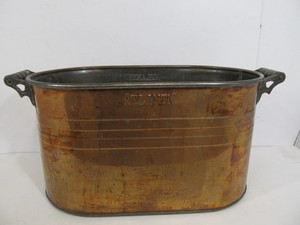 lot 164 image: Nice Antique ATLANTIC Copper Boiler