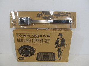 lot 165 image: New in Box JOHN WAYNE Grilling Accessories