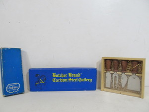 lot 167 image: 3 Unused Vintage & Newer Cutlery Sets