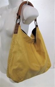 lot 169 image: Genuine Leather LUCKY Brand Large Tote Bag