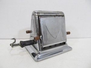 lot 244 image: Working Vintage Deco Chrome SUPER STAR Toaster