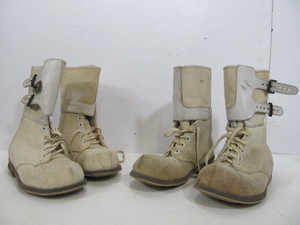 lot 247 image: 2 Pairs of Vintage Wiley-Bickford US Arctic Military Snow Boots