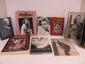 lot 257 image: Lot of Books on Famous Hollywood Actresses