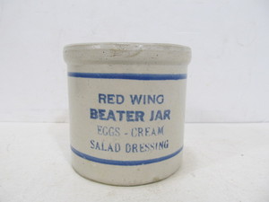 lot 279 image: Vintage RED WING Stoneware Beater Jar (AS IS )