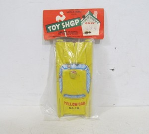 lot 293 image: NOS Vintage 1964 Promotional TOY SHOP Impala Yellow Cab #12 JAPAN