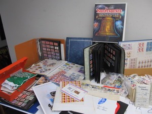 lot 310 image: HUGE Estate Stamp Collection