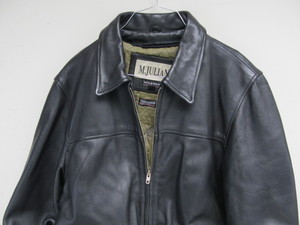 lot 315 image: Excellent Mens M. JULIAN Black Leather Jacket