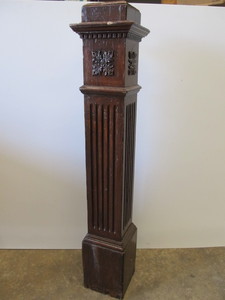 lot 321 image: Antique Wood Newel Post