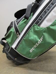 lot 329 image: Set of DUNLOP Right Handed Golf Clubs wMatching Bag.