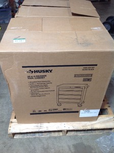 lot 22 image: Lot of 2 Husky Tool boxes 26 4 drawer