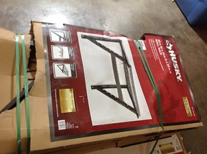 lot 4 image: Pallet of Husky Wall Racks in like new condition