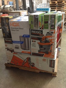 lot 8 image: Pallet of assortes tool and garage items