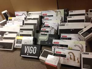lot 2 image: Wholesale Mix Pallet of faucet all in good conditions inspected all completed