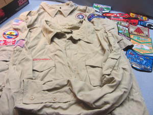 lot 34 image: Uniform Shirts, Event Patches