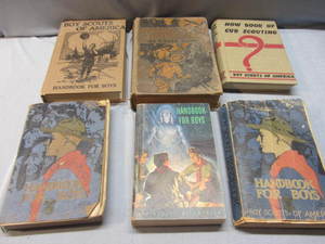 lot 40 image: Antique & Vintage Scouting Books