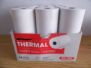 Case of Thermal Paper