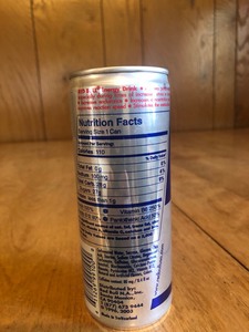 lot 27 image: VINTAGE ORIGINAL INGREDIENTS RED BULL ENERGY DRINK
