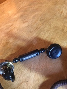 lot 80 image: AMERICAN EAGLE REPRODUCTION ANTIQUE PUSH BUTTON TELEPHONE