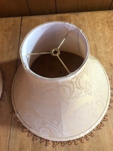 lot 113 image: 2 LAMPSHADES