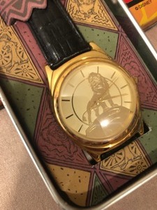 lot 136 image: VERY RARE VINTAGE COLLECTIBLE NEW IN PACKAGE LION KING WATCH