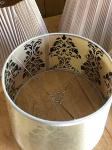 lot 175 image: 2 SETS OF MATCHING LAMPSHADES